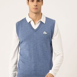 Monte Carlo V-Neck Woollen Sweater Vest-picture-28