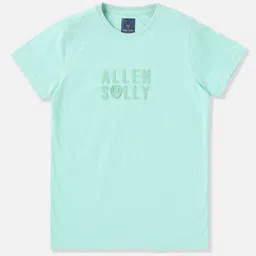 Allen Solly Junior Boys Typography Printed Round Neck Cotton T-shirt-picture-12