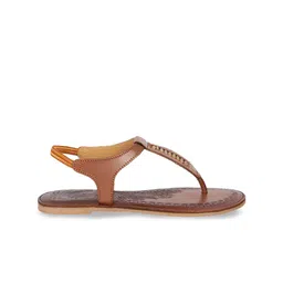 Mochi Printed Leather Platform with Tassels image 2