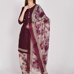 Rajnandini Women Printed Regular Kurta with Salwar & Dupatta-picture-20