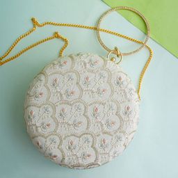 FOR THE BEAUTIFUL YOU Embroidered Box Clutch-33