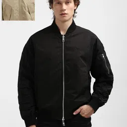 Calvin Klein Jeans Men Reversible Solid Bomber Jacket-picture-22