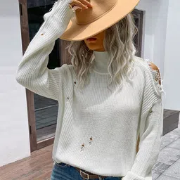 StyleCast Women Ribbed Pullover Sweater-picture-2