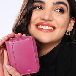 Sassora Women Leather Two Fold Wallet-picture-1