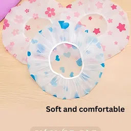 basicare Soft And Comfortable Shower Cap-0