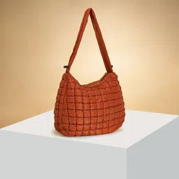 Forever Glam by Pantaloons Ethnic Motifs Colourblocked PU Shopper Shoulder Bag with Bow Detail-19