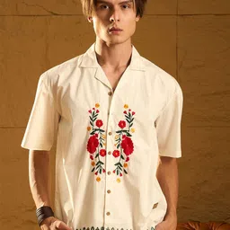 DENNISON Men Relaxed Opaque Casual Shirt-image-46