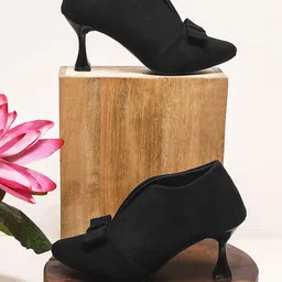 JM Looks Colourblocked Party Kitten Sandals with Bows-40