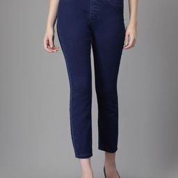 Global Republic Women Comfort Slim Fit High-Rise Stretchable Jeans-picture-0