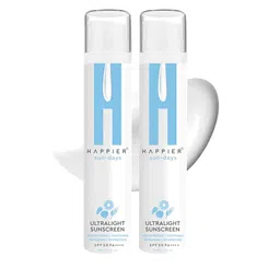 Happier Set Of 2 Ultralight Sunscreen Gel 3 In 1 SPF 50 PA++++- 50 ml Each-18