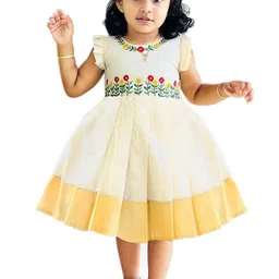 STANWELLS KIDS Girls Net Fit & Flare Dress-image-30