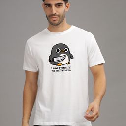 INDISSH Men Graphic Printed Round Neck Cotton T-shirt-image-93