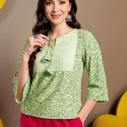 SZN Floral Print Top-picture-2