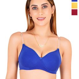 Liigne Pack Of 3 Full Coverage Lightly Padded T-shirt Bra-image-61
