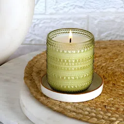 Parkash Candles Green 1 pieces Jar Candle-image-66