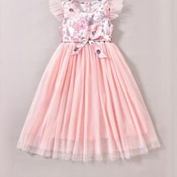 Hopscotch Girls Polyester Fit & Flare Dresses-picture-25