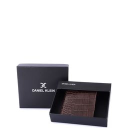 Daniel Klein Men Textured Leather Two Fold Wallet-picture-25
