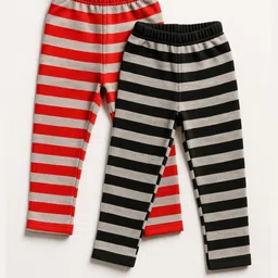 CORTICA Pack of 2 Boys Striped Track Pants-picture-28
