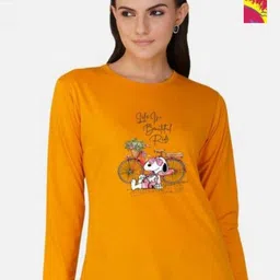 Metronaut Women 2 Printed Bio Finish Applique T-shirt-picture-27