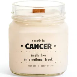 Aromatic Fables White Cancer Astrology Scented Jar Candle-19