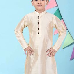 Pehanaava Boys Yoke Design Thread Work Kurta-85