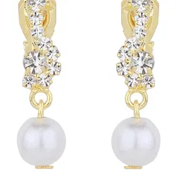 Crystal Stud Cuff Clips | Non-Piercing Earrings for Cartilage & Helix | Premium Gold-Plated Earcuff-27