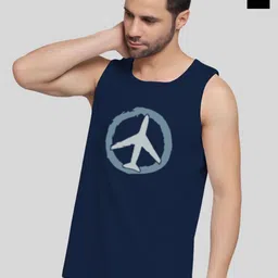 UpClothing Pack Of 2 Printed Gym Vests UpClothing Men Printed Vests 2-image-47