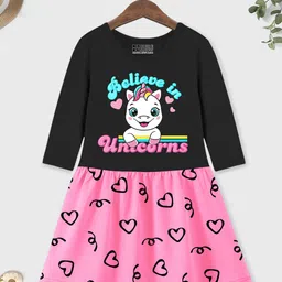 HERE&NOW Printed Drop-Waist Dress-picture-14