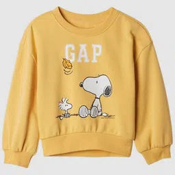GAP Girls Snoopy Printed Cotton Sweatshirt-image-44