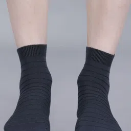 Dollar Men Pack of 3 Patterned Free Size Ankle Length Cotton Socks-image-70