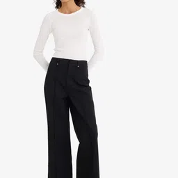 DeFacto Women Mid-Rise Trouser-picture-30