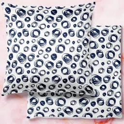 ArtzFolio Multicoloured Set of 2 Velvet Square Cushion Covers-9