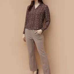 CODE by Lifestyle Women Printed Shirt Style Top-image-28