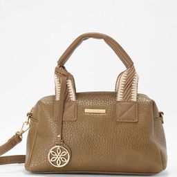 Forever Glam by Pantaloons Textured PU Structured Shoulder Bag-29