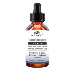 Hayami Hair Growth Serum With 1% Anagain- 30 ml-19