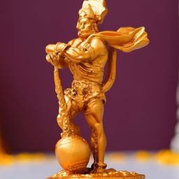 Webelkart Yellow Lord Hanuman Ji Showpiece-image-55