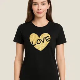 MORDEN MUSE Women Graphic Printed Round Neck Pure Cotton T-shirt-picture-43