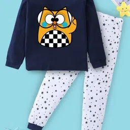 BLUSHES Kids Rabbit Face Printed Pure Cotton Night Suits-image-64