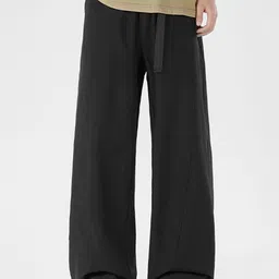 StyleCast x Revolte Men Easy Wash Loose Fit Mid-Rise Trousers-picture-25