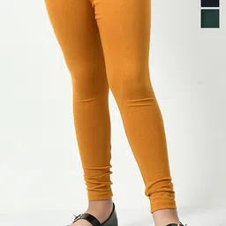 KAYU Girls Pack Of 3 Mid-Rise Ankle-Length Leggings-picture-22
