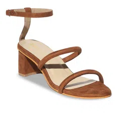 Koblerr Women Party Block Sandals with Buckles-10