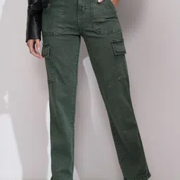 Street By Tokyo Talkies Women Straight Fit High-Rise Heavy Fade Stretchable Jeans-picture-7