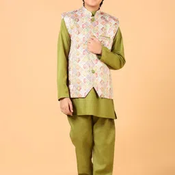V-Mart Boys Regular Kurta with Churidar-image-88