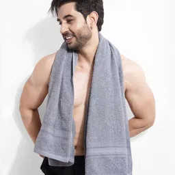 LacyLook Grey 1 Cotton 400 GSM Bath Towel-28