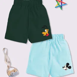 YK Disney Boys Pack of 2 Disney Printed Shorts-picture-16