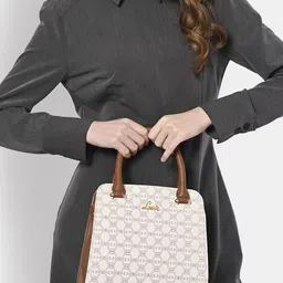 Lavie Women Printed Structured Satchel-74