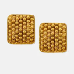Anouk Gold-Plated Square Studs image 2