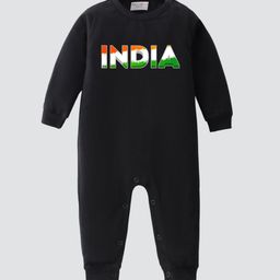 BLUSHES Infants Independence Day Theme Printed Pure Cotton Rompers-image-50