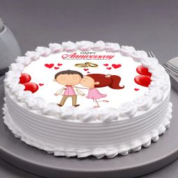 Awesome Husband Anniversary Poster Cake-image-16