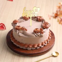 Butterscotch Cream Cake for Mom-image-91